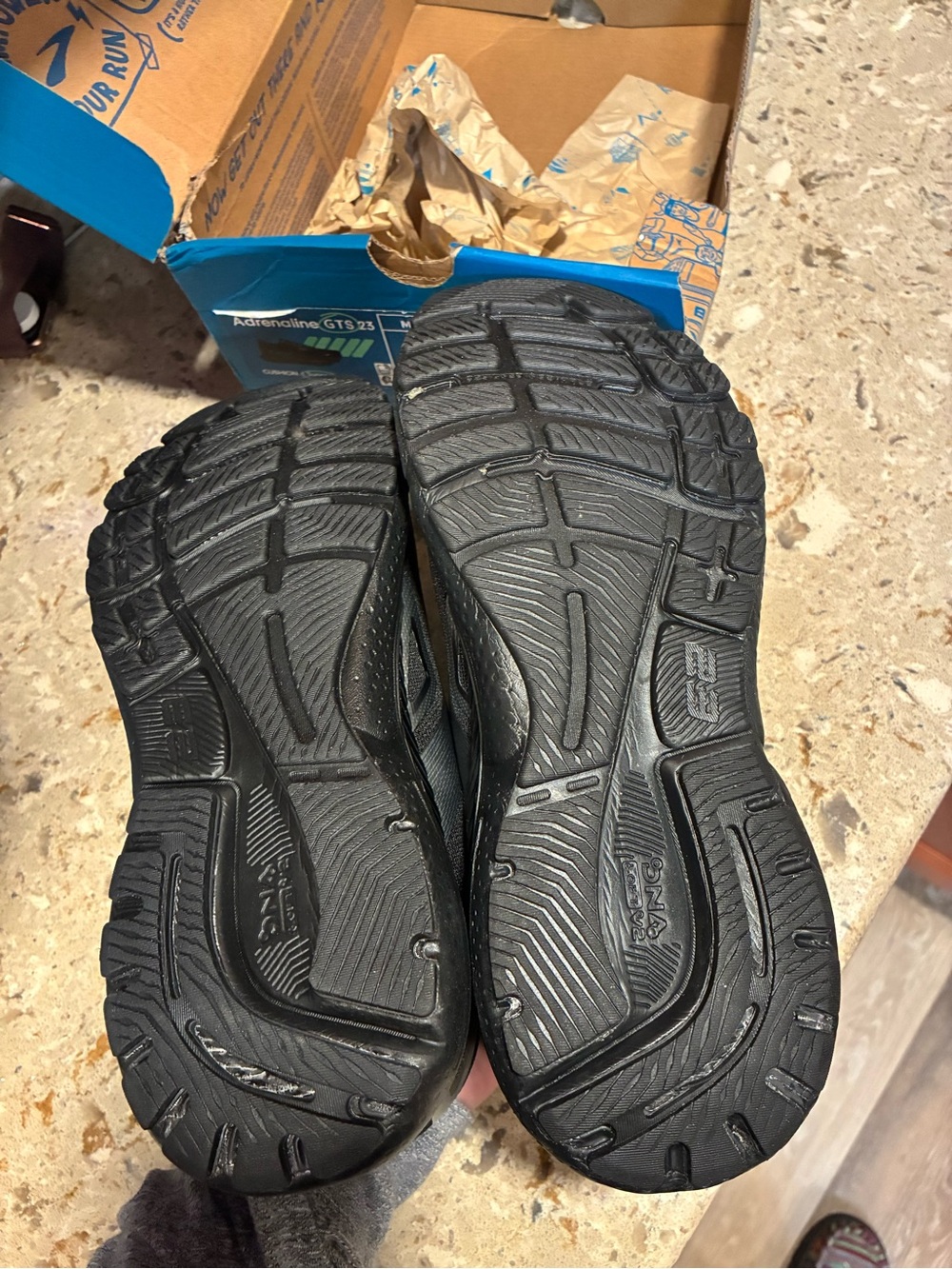 Brooks Black Adrenaline GTS Running Shoes - Picture 4 of 5